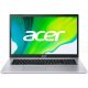 Лаптоп Acer Aspire 3, сребрист, 17.3" (43.94см.) 1920x1080 (Full HD) без отблясъци 60Hz IPS, Процесор Intel Pentium N6000 (4x/4x), Видео Intel UMA Graphics, 8GB DDR4 RAM, 256GB SSD диск, без опт. у-во, Linux ОС, Клавиатура- с БДС (умалена снимка 1)