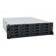 NAS устройство 28-bay Synology NAS Server for  Small and Medium Business( 16 bays on base, expandable to 28 with RX1217/RX1217RP) , Redundant PSU, 3U Rackmount RS2821RP+ (умалена снимка 1)