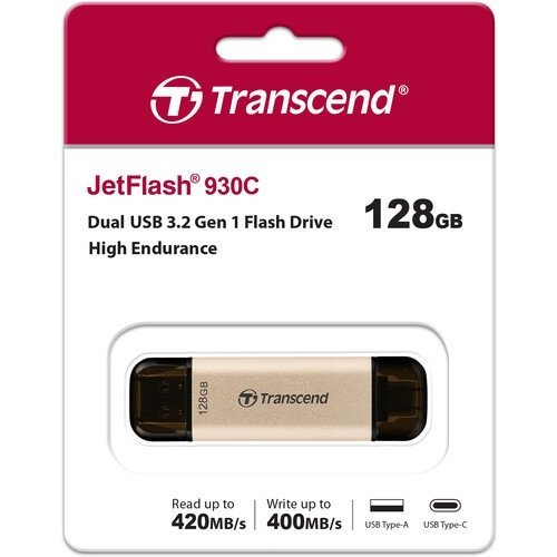 USB флаш памет Transcend TS128GJF930C (снимка 3)