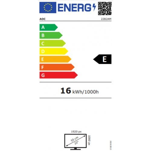 Монитор AOC 22B2AM (снимка 6)
