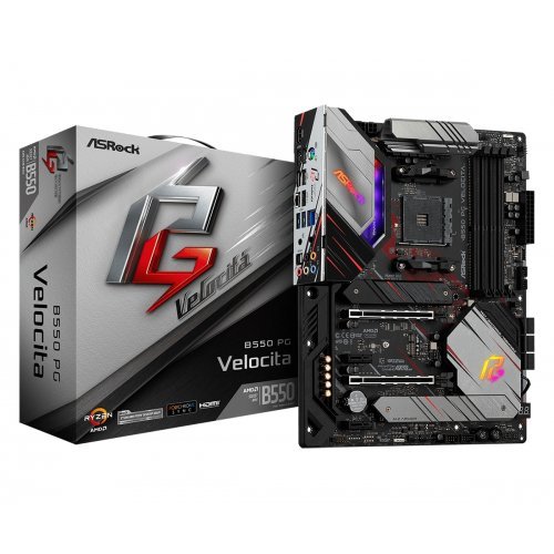Дънна платка ASRock B550 PG VELOCITA (снимка 1)