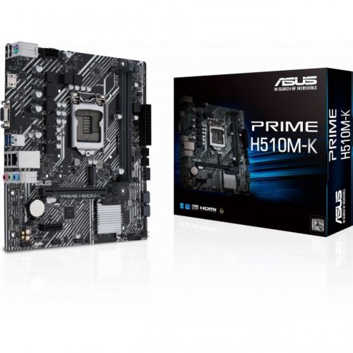 Дънна платка Asus PRIME H510M-K ASUS-MB-PRIME-H510M-K (снимка 1)