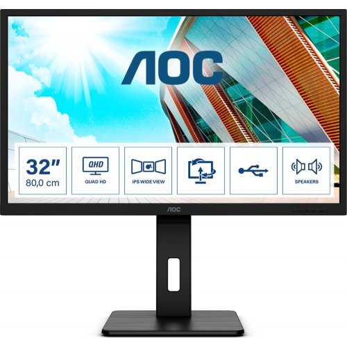 Монитор AOC Q32P2 (снимка 1)