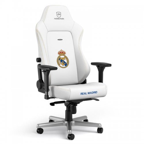 Геймърски стол noblechairs HERO White, Real Madrid Edition NOBLE-GAGC-233 (снимка 1)