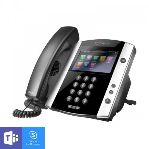 VoIP телефони > Polycom VVX 601 2200-48600-019 (снимка 1)