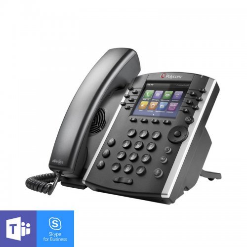 VoIP телефони > Polycom VVX 411 2200-48450-019 (снимка 1)