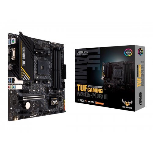 Дънна платка Asus TUF GAMING A520M-PLUS II (снимка 1)