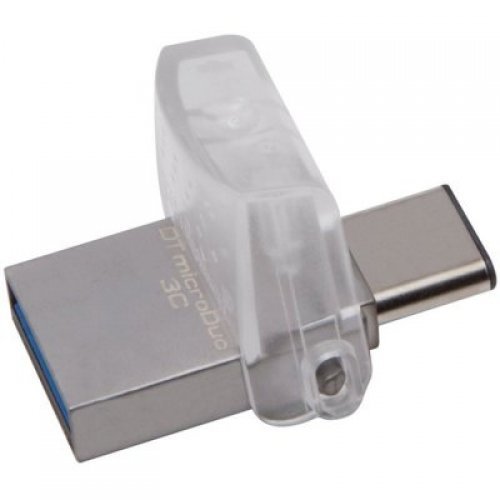 USB флаш памет Kingston DT microDuo 3C DTDUO3C/128GB (снимка 1)