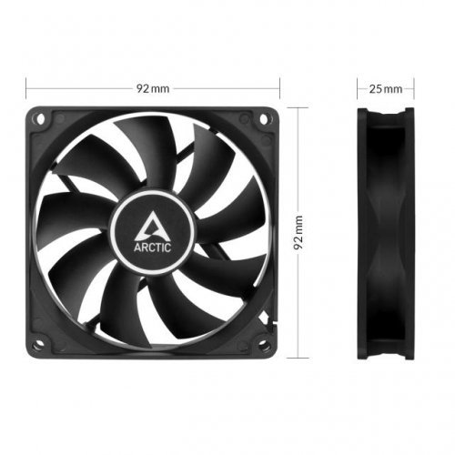 Вентилатор Arctic Cooling F9 PWM PST ACFAN00214A (снимка 2)
