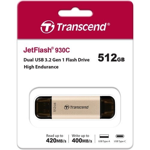 USB флаш памет Transcend TS512GJF930C (снимка 5)