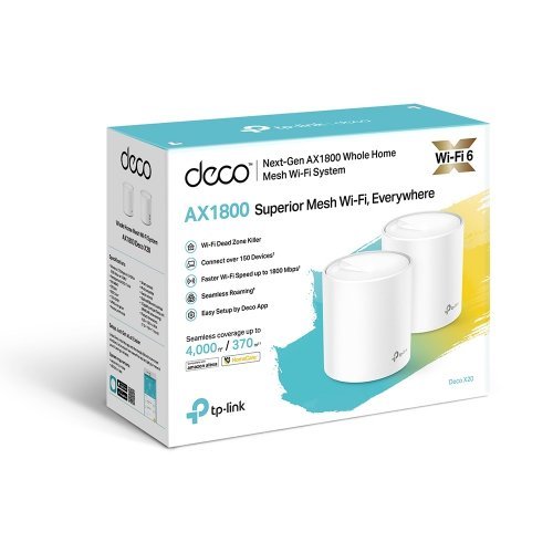 MESH система TP-Link Deco X20 Deco X20(1-pack) (снимка 4)