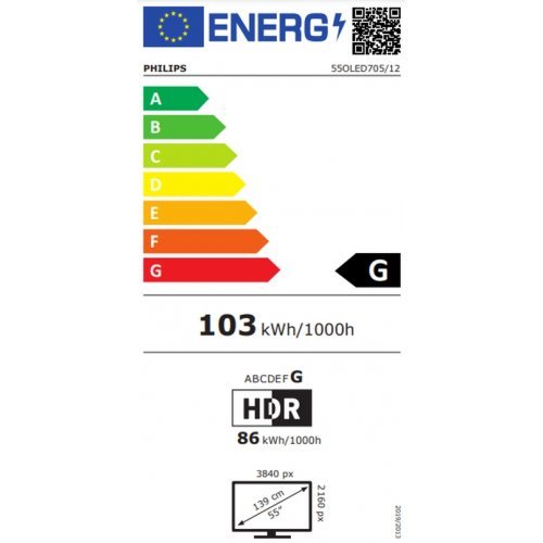 Телевизор Philips 55OLED705/12 (снимка 3)