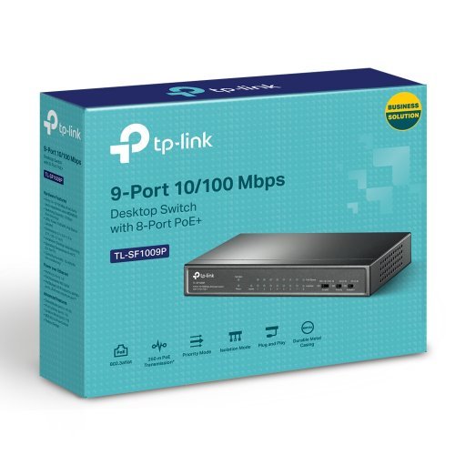Суич TP-Link TL-SF1009P (снимка 3)
