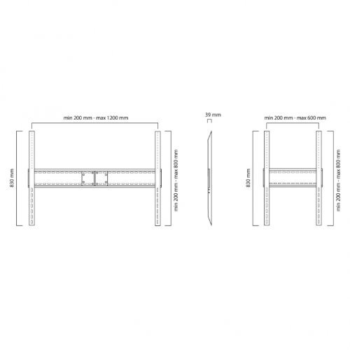 Стойки и стендове > NewStar LFD-W1500 (снимка 2)