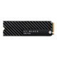SSD Western Digital 2TB Black SSD SN750 Gaming PCIe Gen3 8Gb/s M.2 High-Performance NVMe SSD with heatsink internal single-packed (умалена снимка 1)