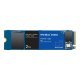 SSD Western Digital 2TB Blue SSD SN550 NVMe 2TB M.2 2280 PCIe Gen3 8Gb/s internal single-packed (умалена снимка 1)