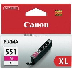 Консумативи за мастиленоструен печат > Canon CLI-551XL M BS6445B001AA
