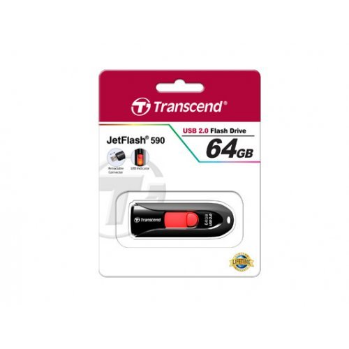 USB флаш памет > Transcend TS64GJF590K (снимка 2)