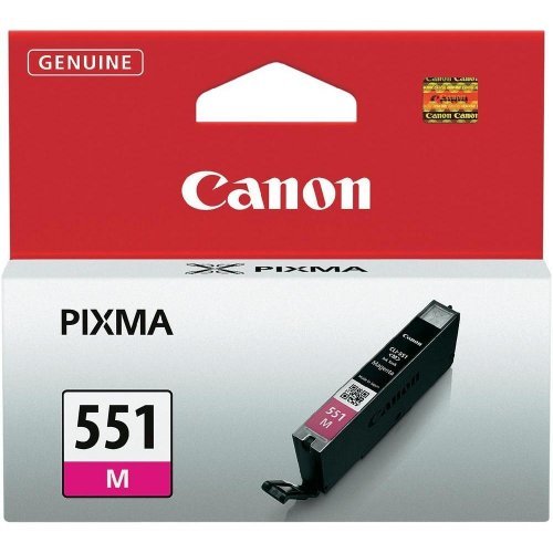 Консумативи за мастиленоструен печат > Canon CLI-551 M BS6510B001AA (снимка 1)