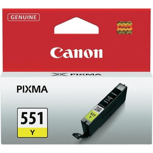 Консумативи за мастиленоструен печат > Canon CLI-551 Y BS6511B001AA (снимка 1)