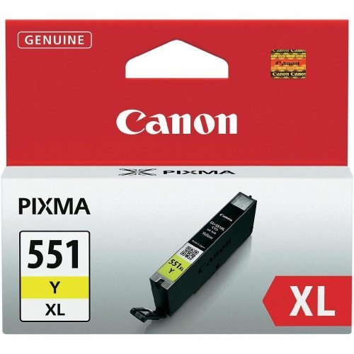 Консумативи за мастиленоструен печат > Canon CLI-551XL Y BS6446B001AA (снимка 1)