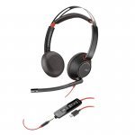 Колцентър слушалка Plantronics BLACKWIRE C5220 Stereo 207586-201