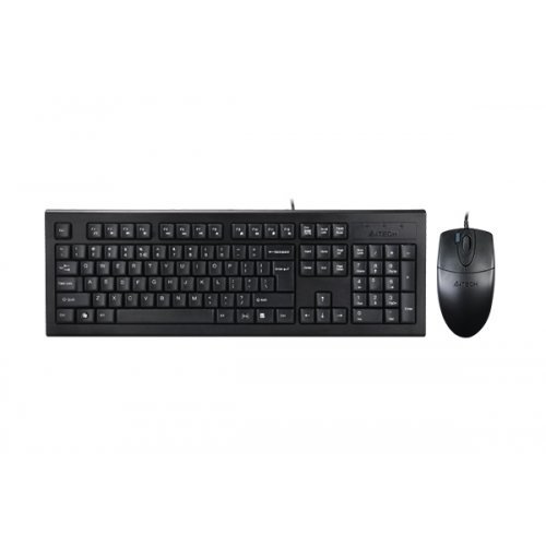 Клавиатура A4Tech KR-8520D DESKTOP BLACK KR-85+OP-620D KR-8520D (снимка 2)