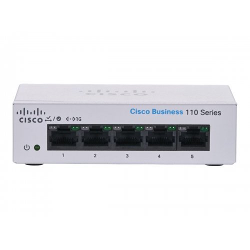 Суич Cisco Business 110 Series CBS110-5T-D CBS110-5T-D-EU (снимка 1)