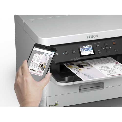 Принтер Epson WorkForce Pro WF-C5290DW C11CG05401 (снимка 4)
