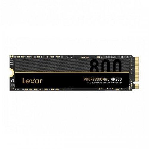 SSD LEXAR 512GB NM800 High Speed PCIe Gen 4 with 4 Lanes M.2 NVMe, up to 7000 MB/s read and 3000 MB/s write (снимка 1)