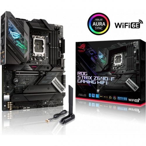 Дънна платка Asus ROG STRIX Z690-F GAMING WIFI ASUS-MB-ROG-Z690-F-WF (снимка 1)