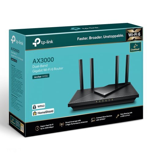Безжичен рутер TP-Link Archer AX55 (снимка 3)
