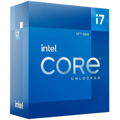Процесор Intel Alder Lake Core i7-12700K, 12 Cores, 20 Threads (3.6GHz Up to 5.0GHz, 25MB, LGA1700), 125W, Intel® UHD Graphics 770 (снимка 1)