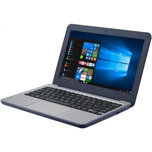 Лаптоп Asus W202NA-GJ0090R, син, 11.6" (29.46см.) 1366x768 (HD), Процесор Intel Celeron Dual-Core N3350, Видео Intel HD 500 Gen 9, 4GB LPDDR3 RAM, 128GB eMMC диск, без опт. у-во, Windows 10 Pro 64 ОС (снимка 1)
