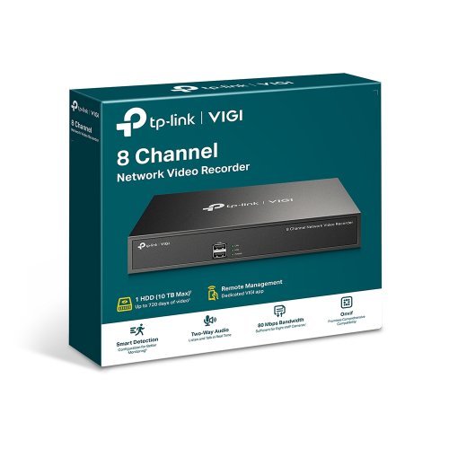 Мрежов видео рекордер TP-Link VIGI NVR1008H IGI NVR1008H (снимка 4)