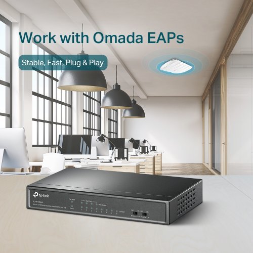 Суич TP-Link TL-SF1008LP (снимка 3)