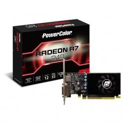 Видео карта PowerColor AXR7 240 4GBD5-HLEV2 PC-VC-RADEON-R7-240-4GB