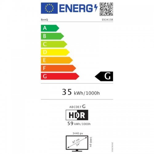 Монитор BenQ MOBIUZ EX3415R 9H.LK2LJ.TBE (снимка 2)