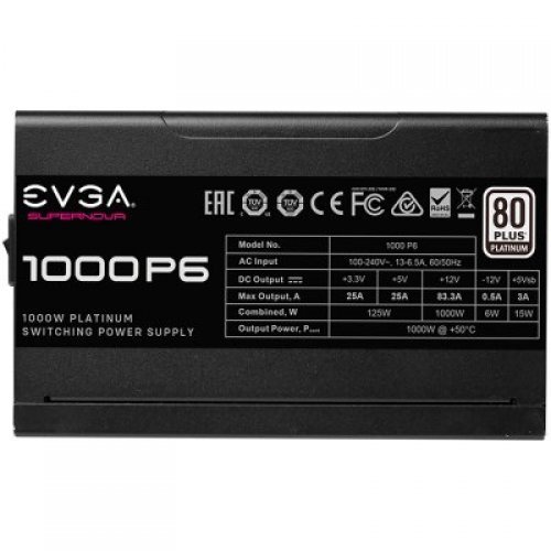 Захранващ блок EVGA SuperNOVA 1000 P6 220-P6-1000-X2 (снимка 5)