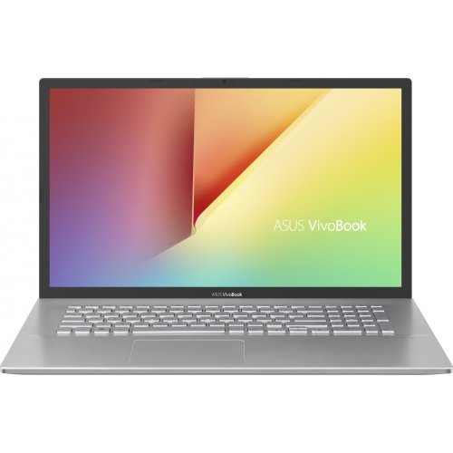 Лаптоп Asus Vivobook 17 M712DA-BX321T, AMD Ryzen 3 3250U (2.6GHz up to 3.5GHz, 4MB), 17.3" HD+(1600x900), DDR4 8GB(4 ON BD.)AMD Vega 3 Graphics,512GB M.2 SSD, Windows 10 (снимка 1)