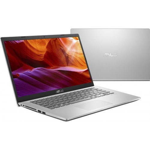 Лаптоп ASUS VivoBook 14 X409FA-BV301 Silver, 14" HD, Intel Core i3-10110U, 4GB DDR4, 256GB PCIE SSD, TPM, NO OS (снимка 1)