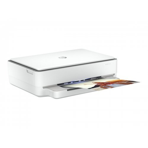 Принтер HP Envy 6020e All-in-One A4 Color Wi-Fi USB 2.0 Print Copy Scan Inkjet 20ppm Instant Ink Ready (снимка 1)