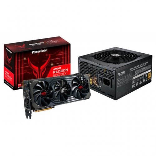 Видео карта PowerColor Red Devil Radeon RX 6700XT  SET-PC-6700XT-CM-750 (снимка 1)
