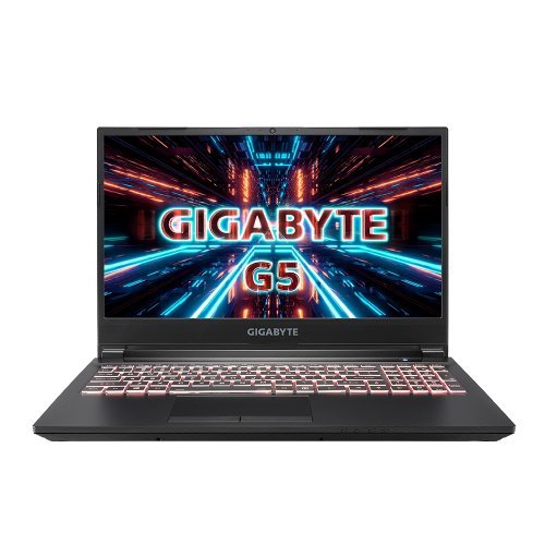 Лаптоп GIGABYTE G5 KC 15.6" FHD 144Hz IPS, Inte i5-11400H 2.7 Ghz , 2 x 8GB, 512GB SSD, RTX 3050, Windows 10 Home (снимка 1)