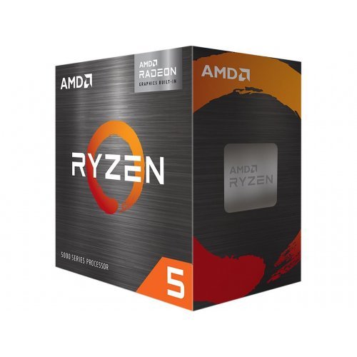 Процесор AMD Zen 3 Ryzen 5 5600G (6x/12x/7x), s. AM4, Radeon 7-core Graphics 1900 MHz, 3.9-4.4GHz, 19MB Cache, TDP 65W MPK with Wraith Stealth Cooler and Radeon Graphics (снимка 1)