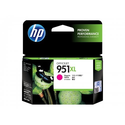 Hp 951xl Original Ink Cartridge Cn047ae Bgx Magenta High Capacity 1500 Pages 1 Pack Officejet 5993