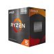 Процесор AMD Zen 3 Ryzen 5 5600G (6x/12x/7x), s. AM4, Radeon 7-core Graphics 1900 MHz, 3.9-4.4GHz, 19MB Cache, TDP 65W MPK with Wraith Stealth Cooler and Radeon Graphics (умалена снимка 1)