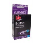 Консумативи за мастиленоструен печат > UPRINT LF-INK-BROT-LC223C-UP