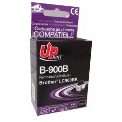 Консумативи за мастиленоструен печат > UPRINT LF-INK-BROT-LC900B-UP