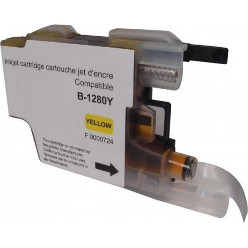 Консумативи за мастиленоструен печат > UPRINT LF-INK-BROT-LC1240Y-UP (снимка 2)